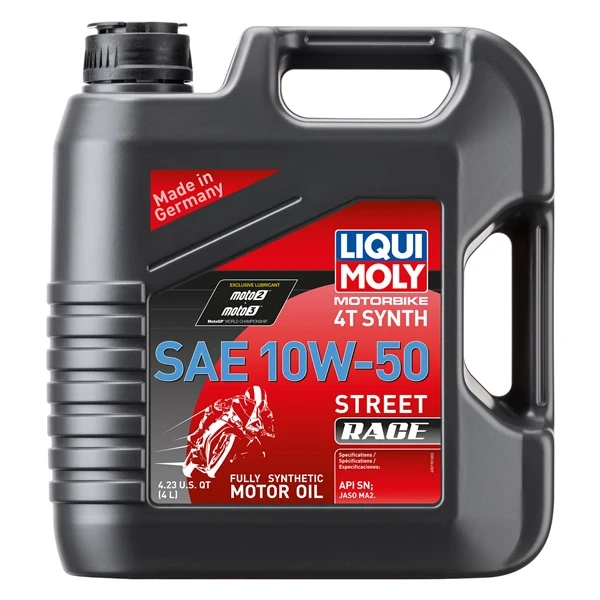 Liqui Moly Oil 4T Synthetic Street Race (153235)