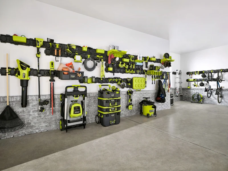 LINK 7-Piece Wall Storage Kit, Heavy Duty Wall Hooks