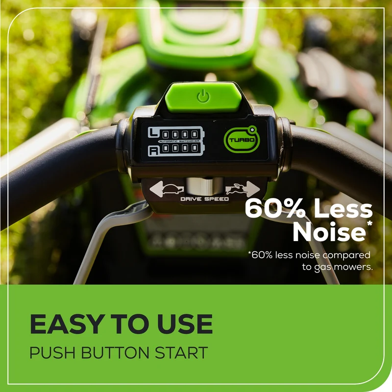 60V 21" Cordless Battery Self-Propelled Lawn Mower, (2) 4.0Ah Batteries & Dual Port Charger Included