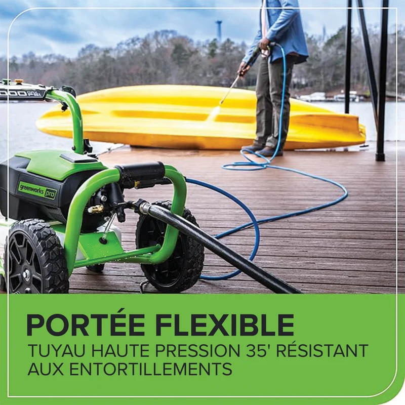 Greenworks 35 FT PVC Pressure Washer Hose