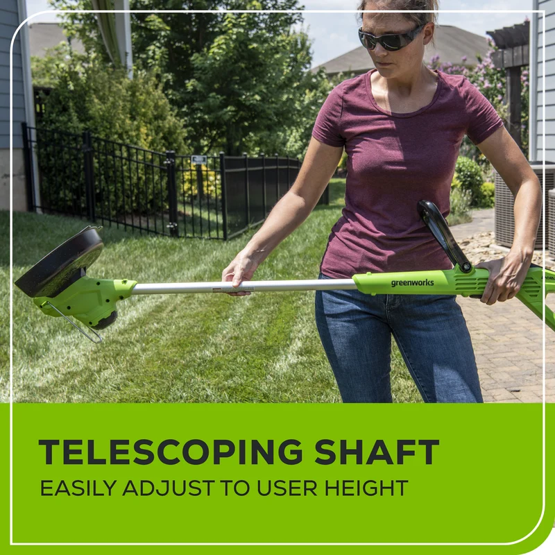24V 11" Cordless TORQDRIVE™ String Trimmer, 2.0Ah Battery and Charger Included