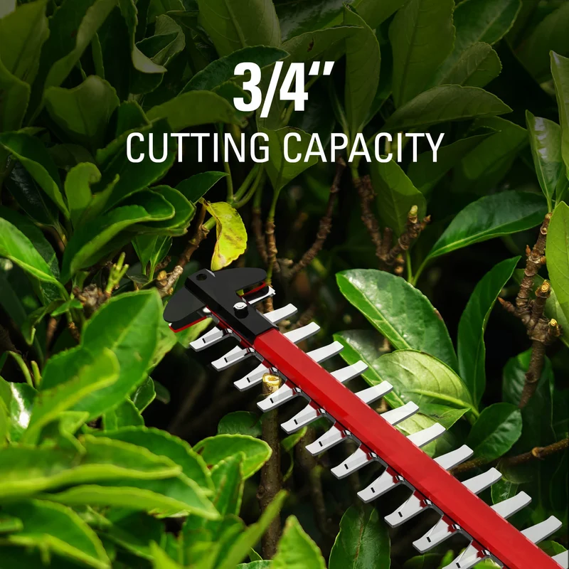 80V 26" Brushless Hedge Trimmer, 2.0Ah Battery and Charger Included - GHT80321