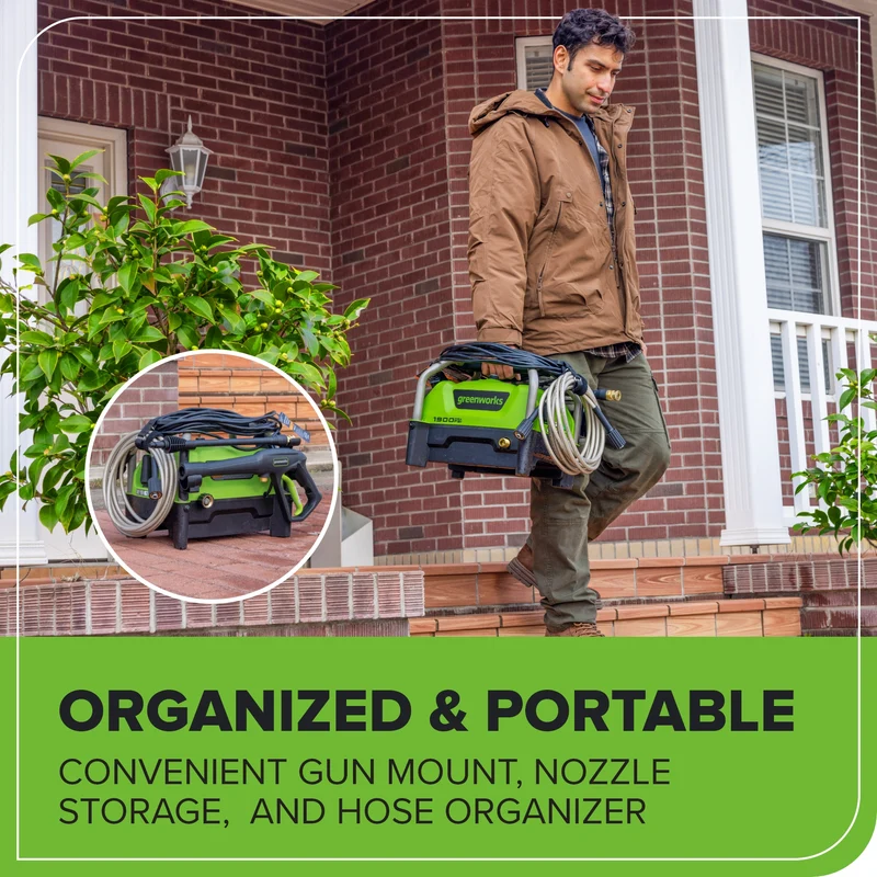 Greenworks 1900PSI 1.2GPM Pressure Washer