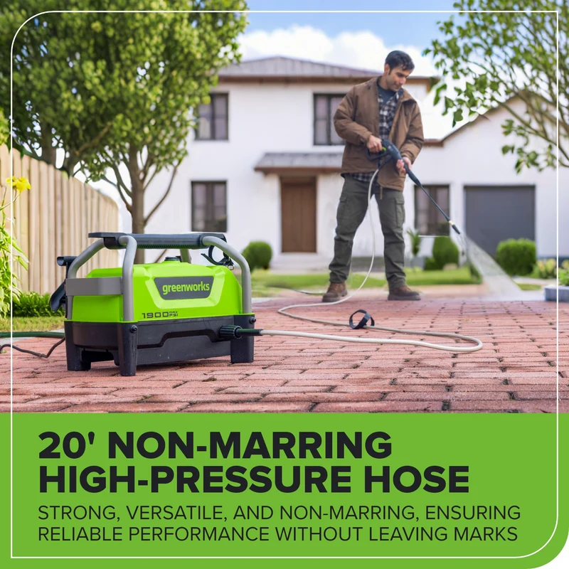 Greenworks 1900PSI 1.2GPM Pressure Washer