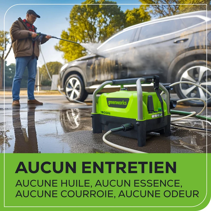 Greenworks 1900PSI 1.2GPM Pressure Washer