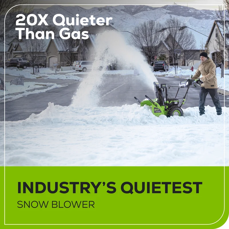 Greenworks 60V 24" Dual Stage Snow Thrower (Tool Only)