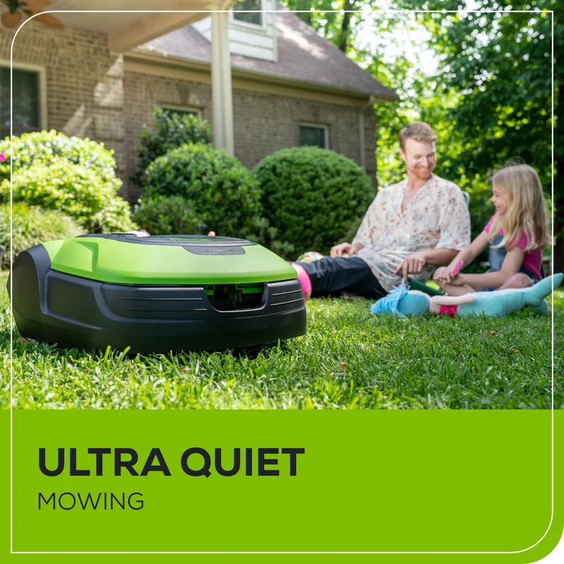 Greenworks Optimow® 50 Robotic Lawn Mower - 1/2 Acre Low Cut