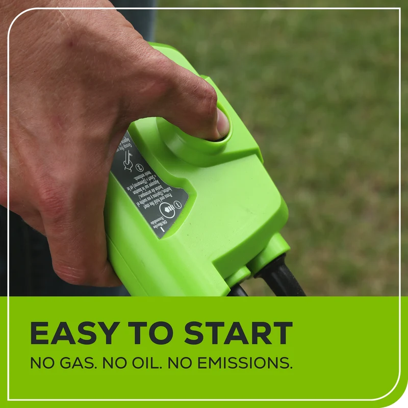 Greenworks 10 Amp 16" Corded Lawn Mower
