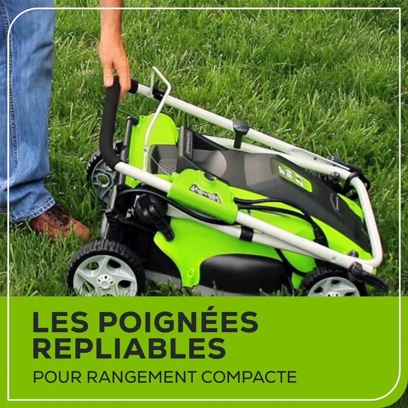 Greenworks 10 Amp 16" Corded Lawn Mower