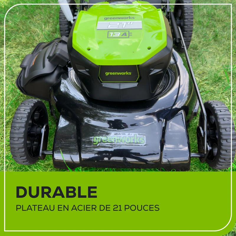 Greenworks 21" 13 Amp Corded Lawn Mower MO13B00
