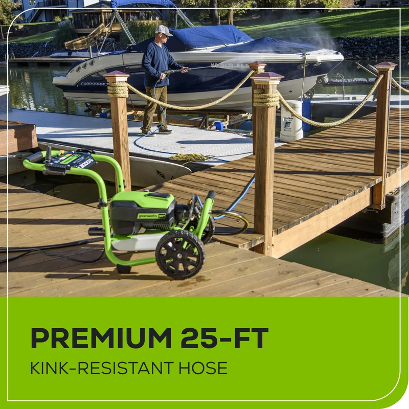 Pro 3000 PSI 1.1 GPM Pressure Washer - GPW3000