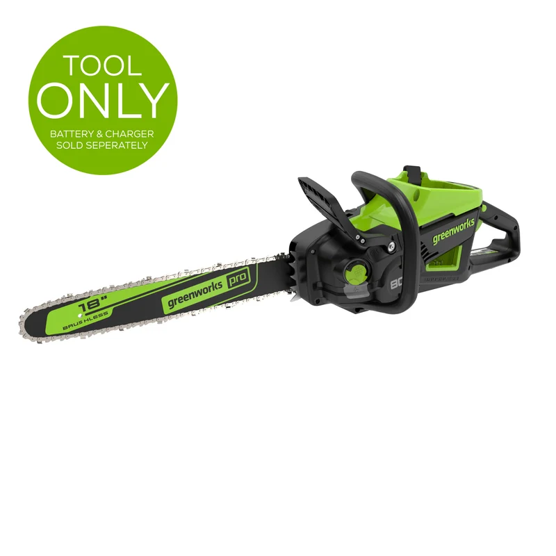 80V 18" Brushless Chainsaw (Tool Only)