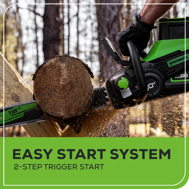 80V 18" Brushless Chainsaw (Tool Only)