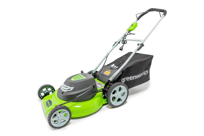 12 Amp Electric Lawn Mower - 20" Corded Push Mower