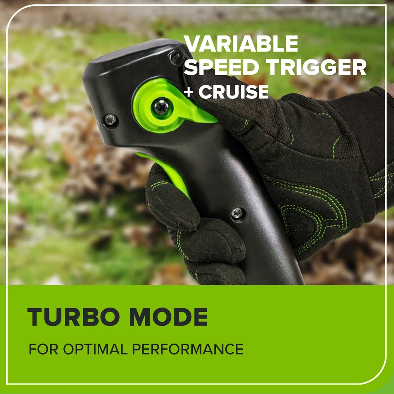 80V 180 MPH - 610 CFM Brushless Backpack Blower (Tool Only) - BPB80L00