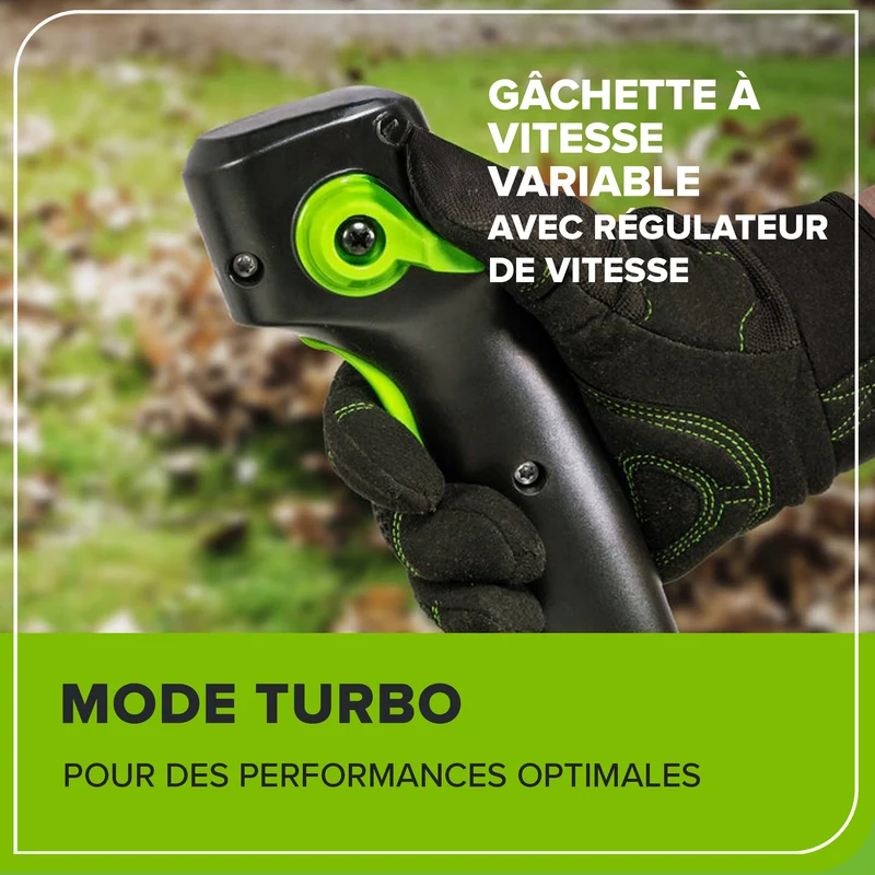 80V 180 MPH - 610 CFM Brushless Backpack Blower (Tool Only) - BPB80L00