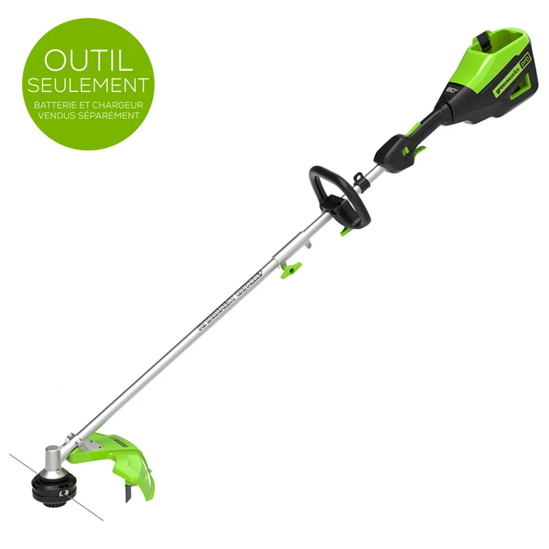 80V 16" String Trimmer with Edger Attachment (Tool Only)