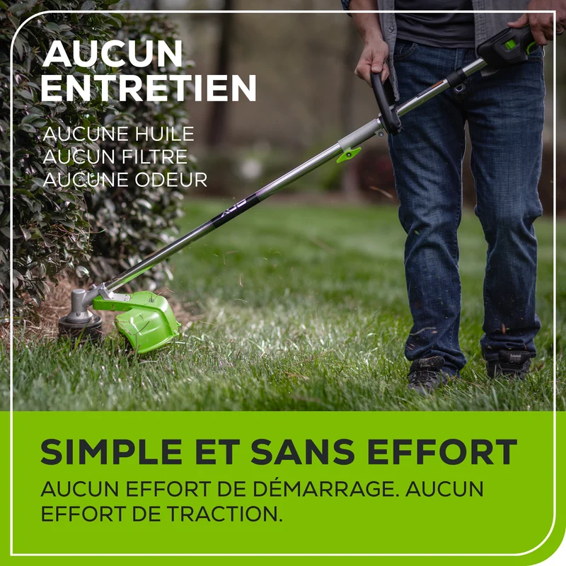 80V 16" String Trimmer with Edger Attachment (Tool Only)