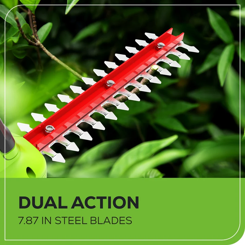 24V Shear Shrubber, 1.5Ah USB Battery and Charger Included