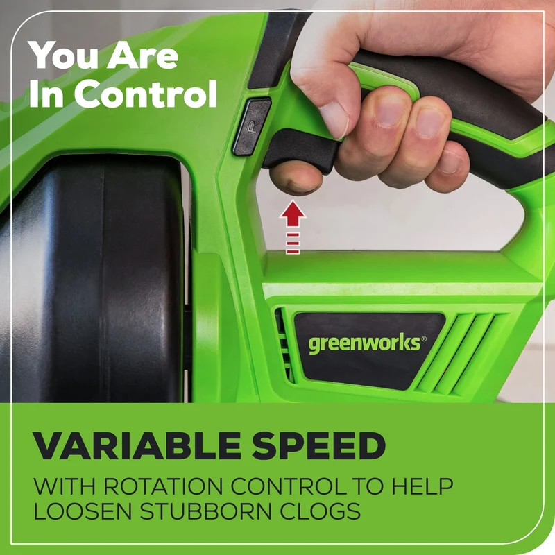 24V 25-FT Cordless Battery Drain Auger (Tool-Only)