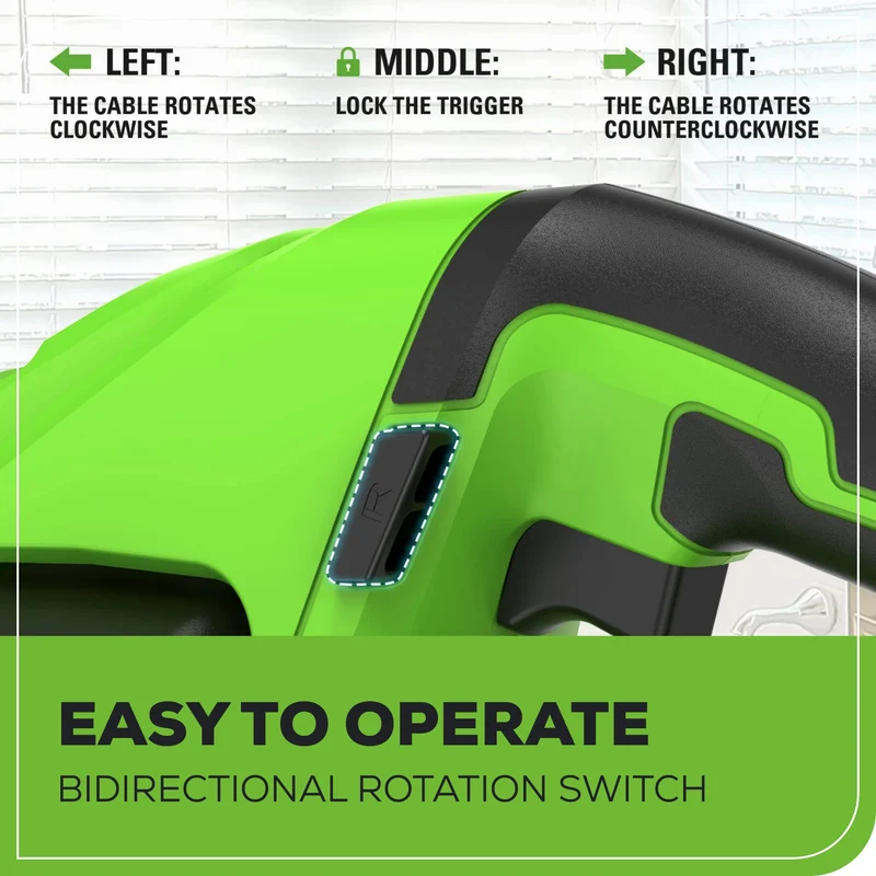 24V 25-FT Cordless Battery Drain Auger (Tool-Only)