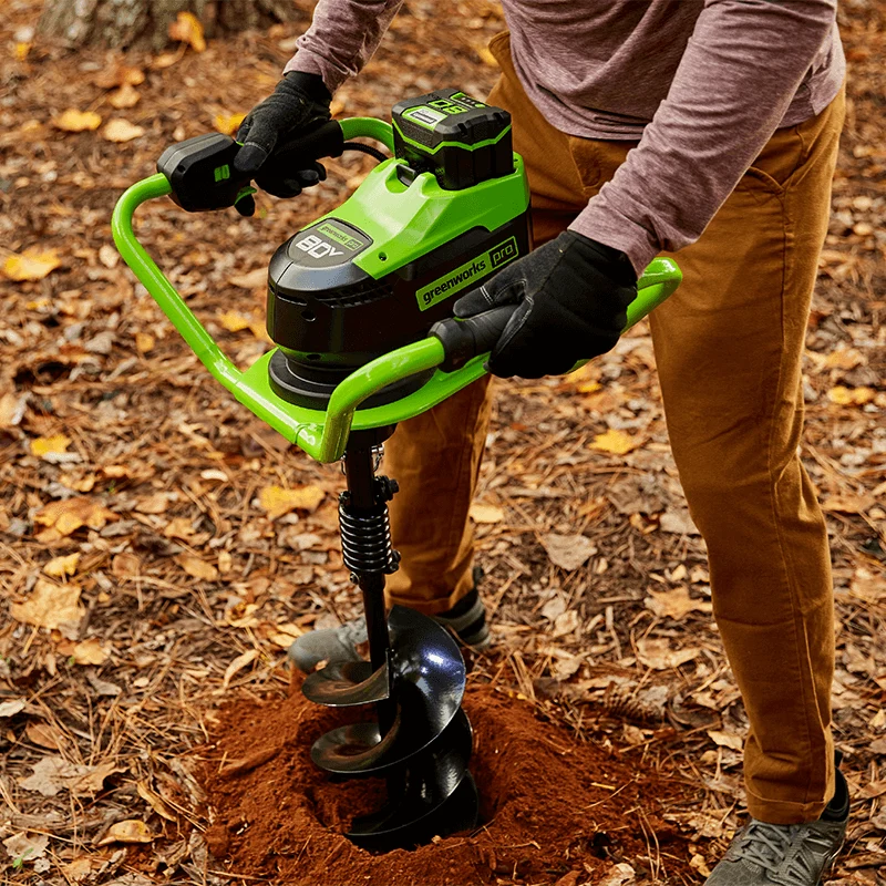 80V Brushless Earth Auger Powerhead (Tool Only)