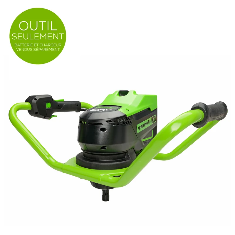 80V Brushless Earth Auger Powerhead (Tool Only)