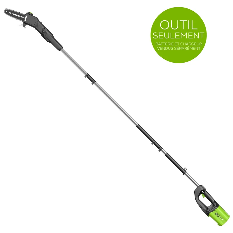 80V 10" Brushless Pole Saw (Tool Only)