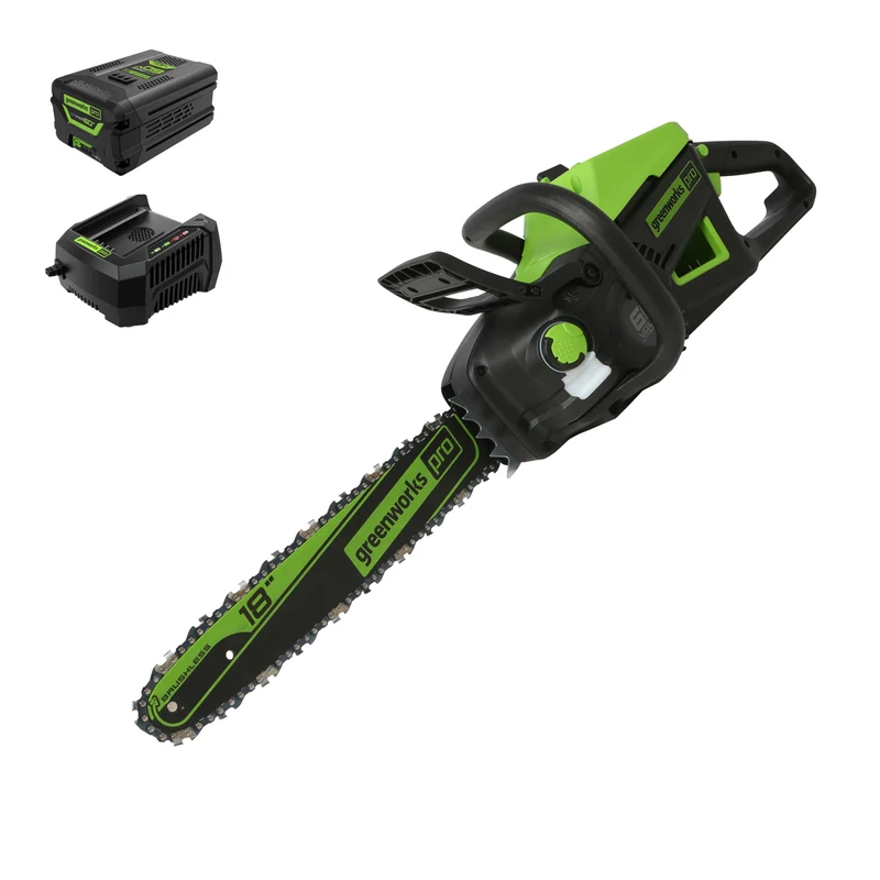 60V 18" Chainsaw, 4.0Ah Battery and Charger Included