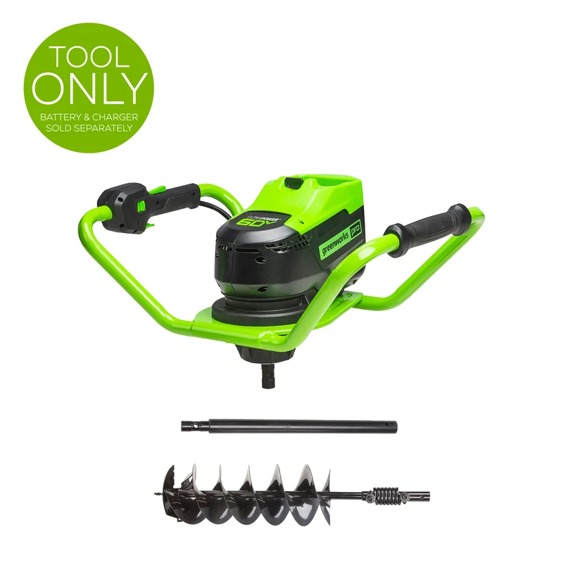 60V Earth Auger with Auger Bit and Extender (Tool Only)