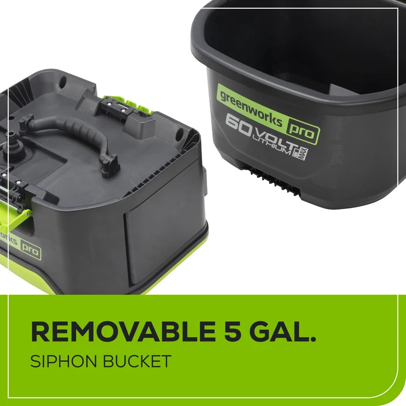 60V 1800 PSI 1.0 GPM 19L Bucket Pressure Washer (Tool Only)