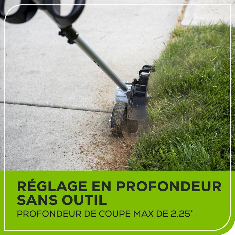 80V 8" Brushless Edger (Tool Only)