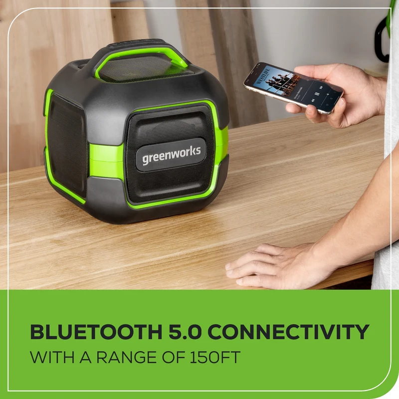 24V Bluetooth Speaker, 2.0Ah Battery and Charger Included