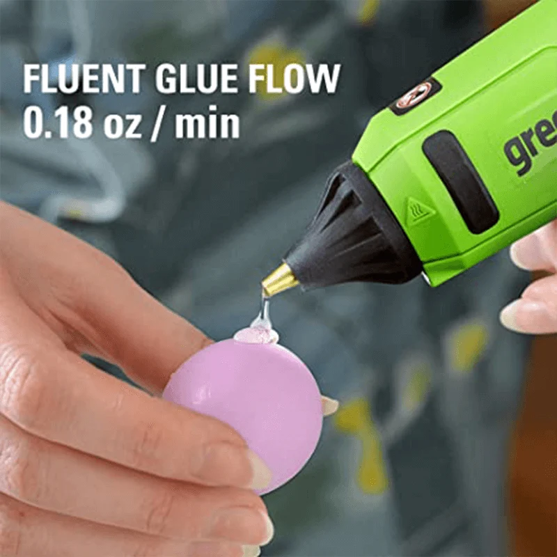 24V Hot Glue Gun, 2.0Ah Battery and Charger Included