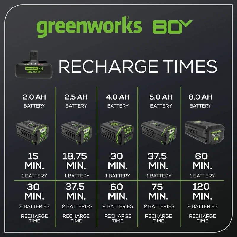 80V Dual Port Rapid Charger