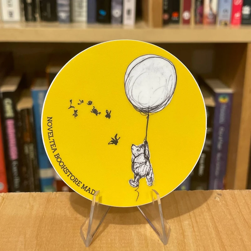 NovelTea Bookstore & Gifts - Winnie and Bees Vinyl Sticker