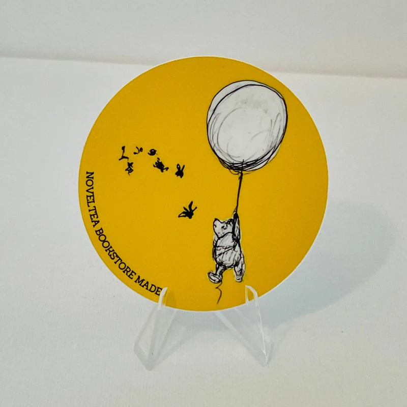 NovelTea Bookstore & Gifts - Winnie and Bees Vinyl Sticker