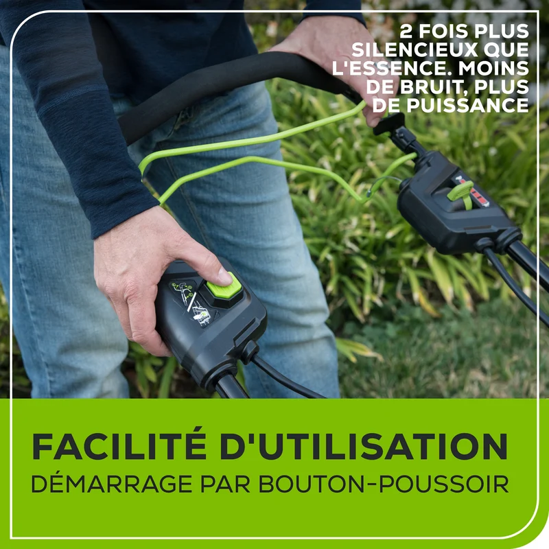 80V 21" Battery Lawn Mower - Brushless, 4Ah Battery and Charger Included