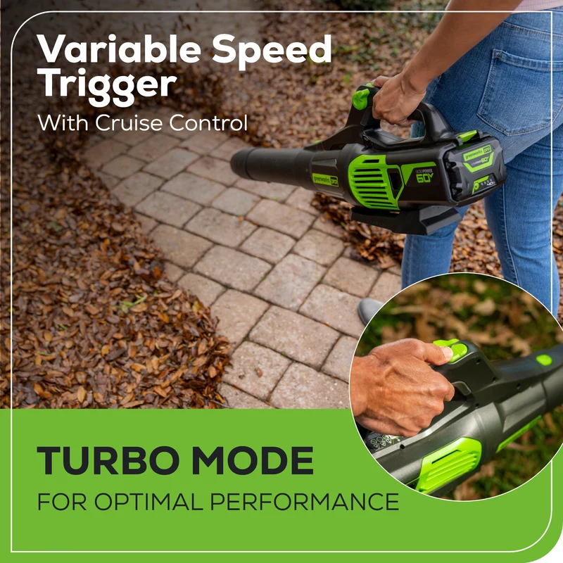 60V 130 MPH - 610 CFM Brushless Leaf Blower (Tool Only)