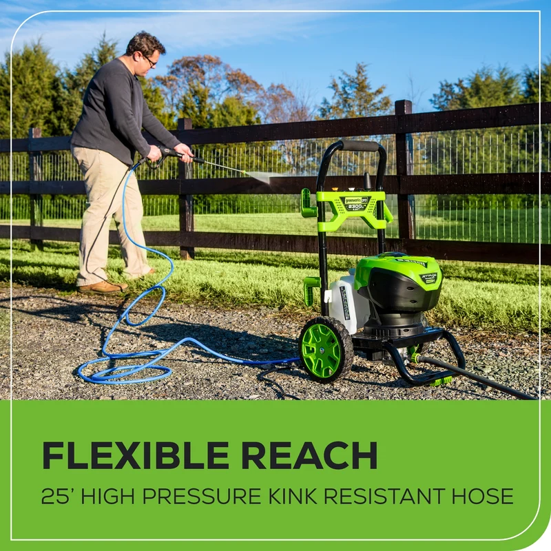 2300 PSI 1.2 GPM 14 Amp Brushless Pressure Washer - GPW2300