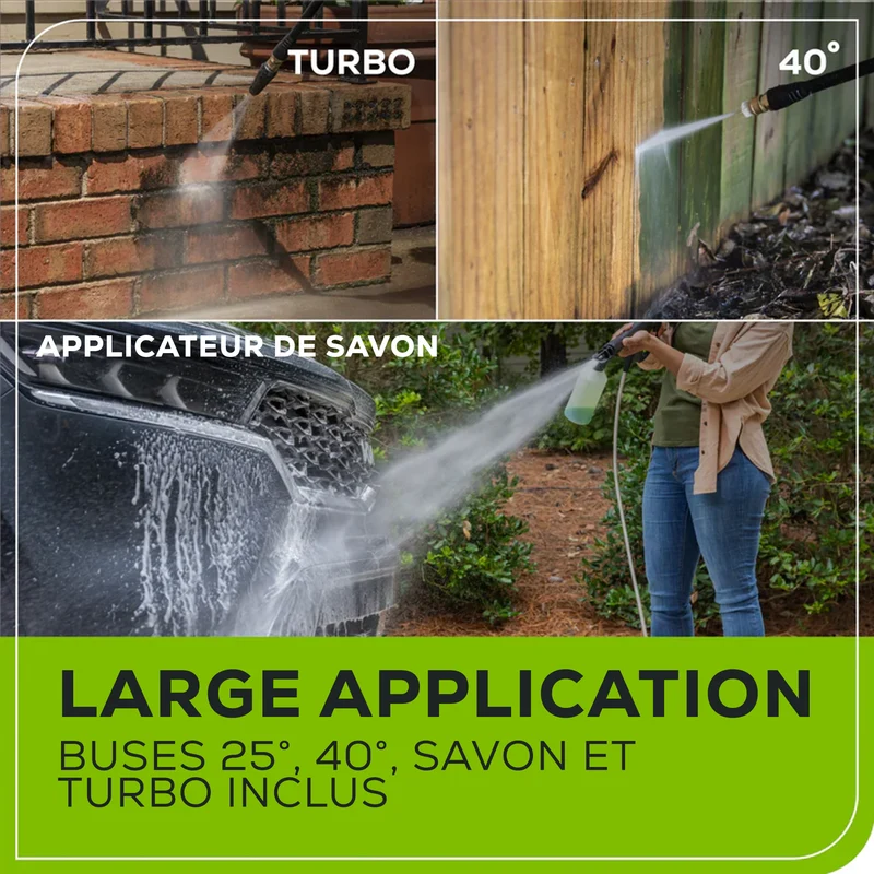 1800 PSI 1.1 GPM 13 Amp Electric Pressure Washer