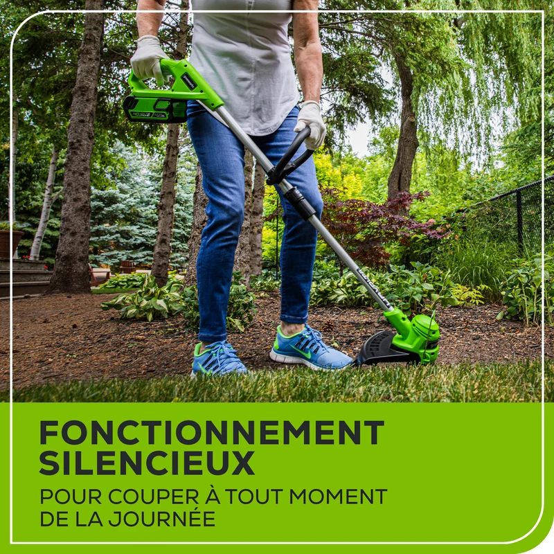 40V 12" String Trimmer & 40V 120 MPH - 450 CFM Jet Blower, 4.0Ah Battery and Charger Included
