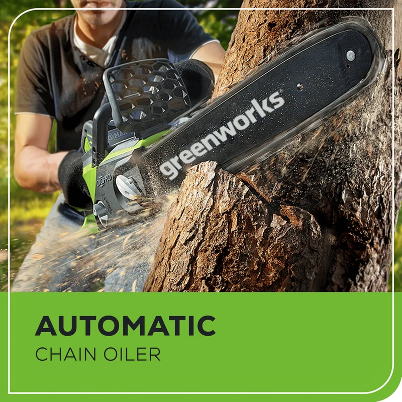 40V 14" Chainsaw, 4.0Ah Battery and Charger