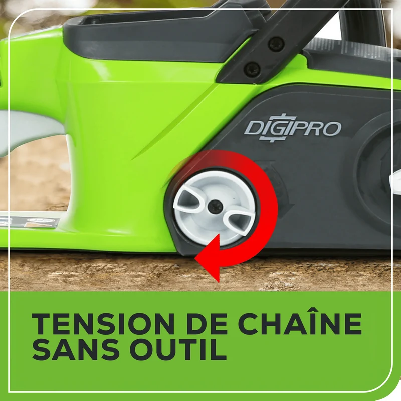 40V 14" Chainsaw, 4.0Ah Battery and Charger