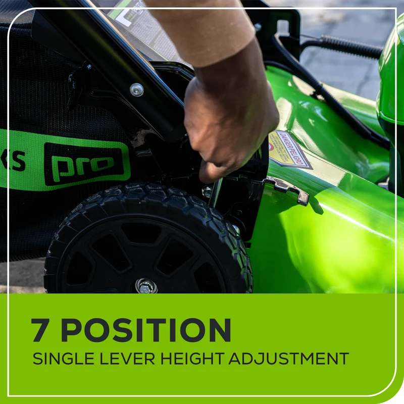 80V 21" Battery Lawn Mower - Brushless Self-Propelled, 4.0Ah Battery and Charger Included