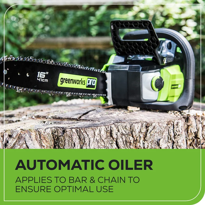 80V 16" Brushless Chainsaw, 2.0Ah Battery and Charger Included - CS80L211
