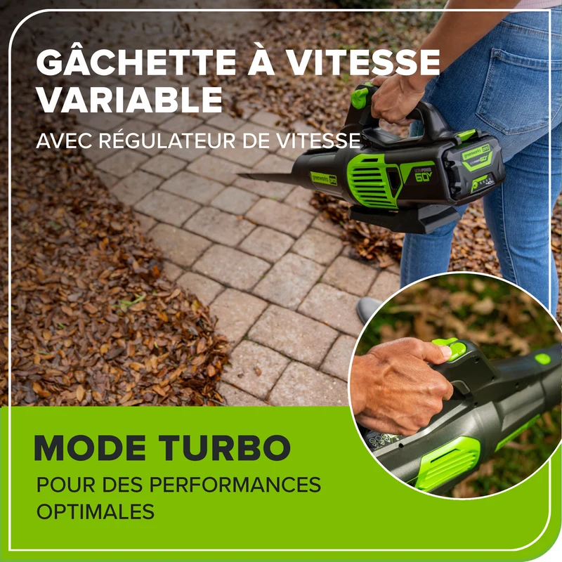 60V 130 MPH - 610 CFM Brushless Leaf Blower (Tool Only)