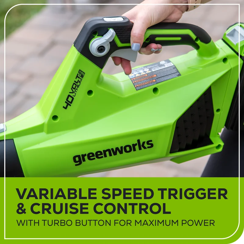 40V 14" Chainsaw & 40V 125 MPH - 450 CFM Axial Jet Blower Combo, 4.0Ah Battery and Charger Included