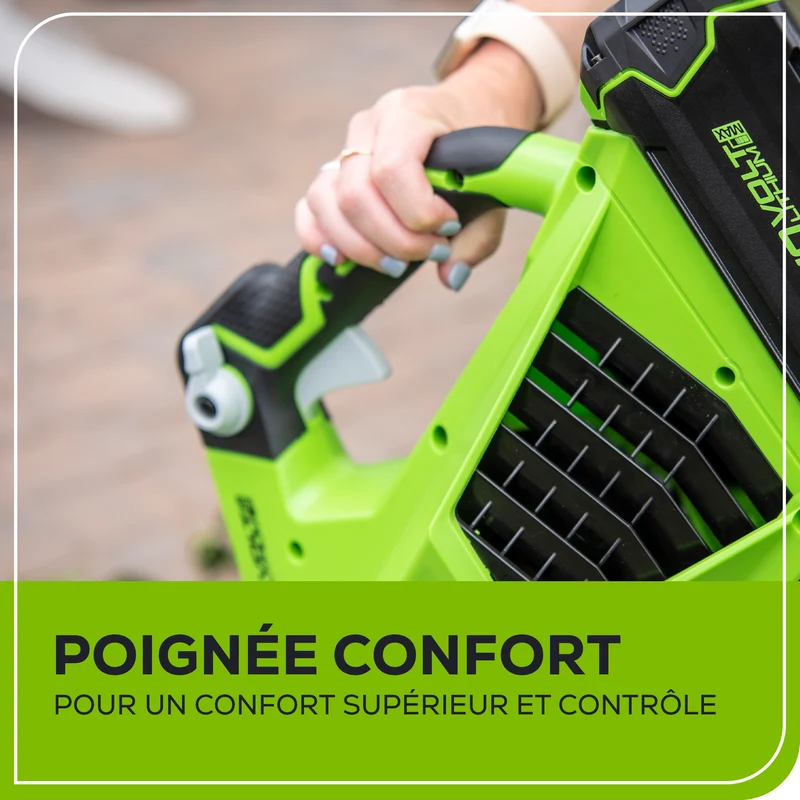 40V 14" Chainsaw & 40V 125 MPH - 450 CFM Axial Jet Blower Combo, 4.0Ah Battery and Charger Included