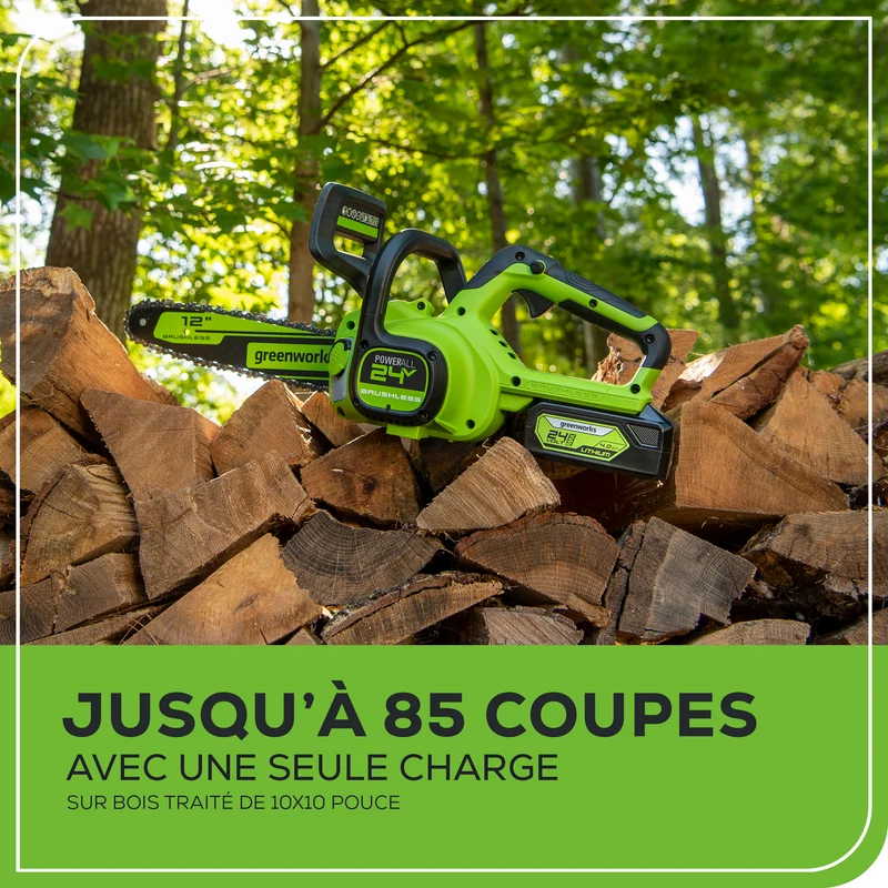 24V 12" Brushless Chainsaw (Tool Only)